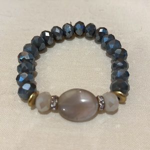 Ali Khan New York Stretch Bracelet